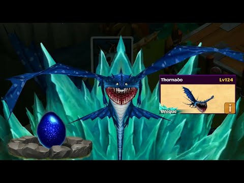 Thornado max level 124 titan mode-unique dragon//Dragons rise of Berk