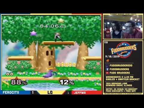 SSBM JeffWa vs Eggy  FuddBrudders 110