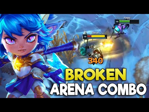 I Discovered The Most Hilarious Arena Combo...Anivia + Poppy is INSTA WIN