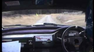 preview picture of video 'Moonraker Forest Rally 2009 - Trevor J Harding & Andrew Purcell - Stage 8'