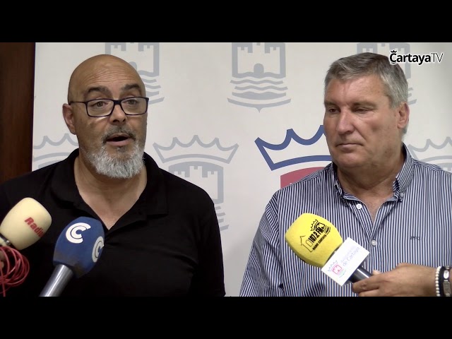 Firma del Convenio entre el Ayuntamiento de Cartaya y el Ateneo Musical Cartayaero 2018