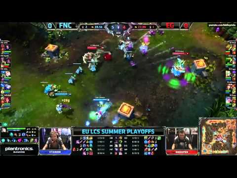 Fnatic vs Evil Geniuses (LCS Summer 2013 EU Semifinals Game 1)