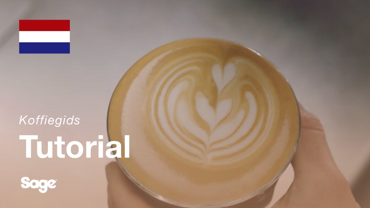 Instructiegids Breville koffie - Zo maak je latte art: de tulp & rosetta