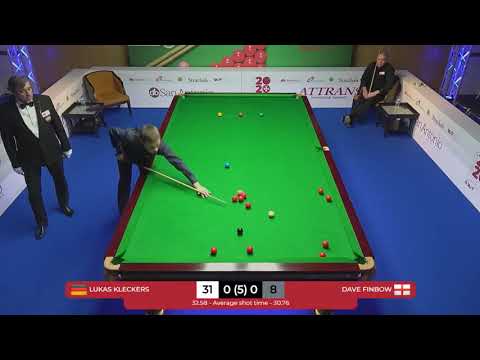 Lukas Kleckers v Dave Finbow - WSF Open (January 2020)