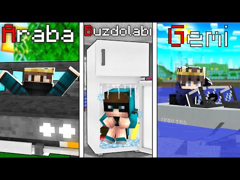 ALFABETİK SIRAYLA SAKLAMBAÇ - Minecraft