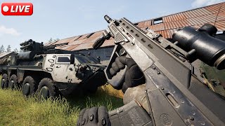 🔴 PATCH DAY / V10.1 SKWADDIN' // Milsim Gaming, News and Reacts // Live Squad 100-Player Gameplay