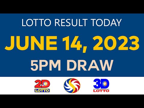 [Wednesday] Lotto Result Today JUNE 14 2023 5pm Ez2 Swertres 2D 3D 4D 6/45 6/55 PCSO