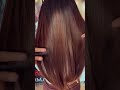 dark brown to beutiful Carmel brown hair colour shade #shortvideo #youtubeshorts #we4yousalon