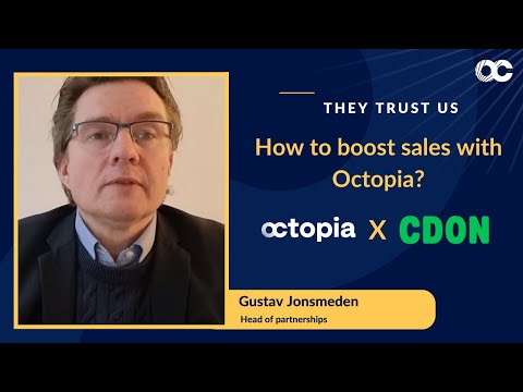Octopia x CDON - How to boost sales with Octopia?