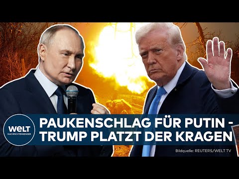 TRICKSER TRUMP TOBT: Gegen den Rest der Welt - Drohungen gegen Putin, Iran und Selenskyj-Ukraine