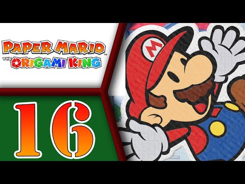 Paper Mario: The Origami King playthrough pt16 - The Secret Item! Then...a SHOCKING Selfless Act!