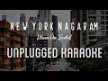 New York Nagaram Sillunu Oru Kaadhal Karaoke With Lyrics Unplugged Suriya AR Rahman Sebin