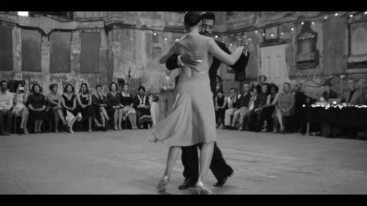 Adrian and Amanda Costa dance at the Asylum Chapel Milonga, #1