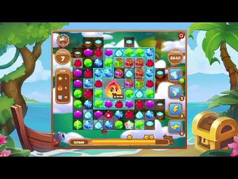 Как пройти уровень 8640 игры Сокровища Пиратов