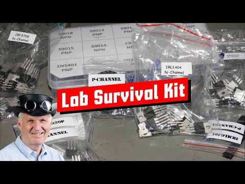 434 Transistors "Survival Kit" and Tutorial for Makers