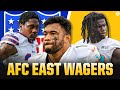 AFC East Wagers: Touchdown passes, rec yards + MORE | CBS Sports HQ
