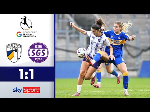 The wait for a win continues! | FC Carl Zeiss Jena - SGS Essen | Women's Bundesliga Highlights