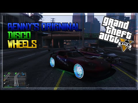 GTA Online - HOW TO GET DISCO PARTY WHEELS!!!