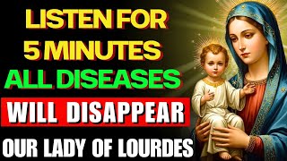 🙏PRAYER TO OUR LADY OF LOURDES, WHO HEALS EVERY DISEASE – LISTEN JUST ONCE! OUR LADY OF LOURDES