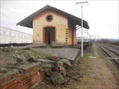 Cherasco, immagini della stazione - domenica 2 marzo 2014