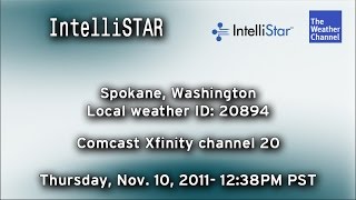 TWC IntelliSTAR- Spokane, WA- Nov. 10, 2011- 12:38PM PST