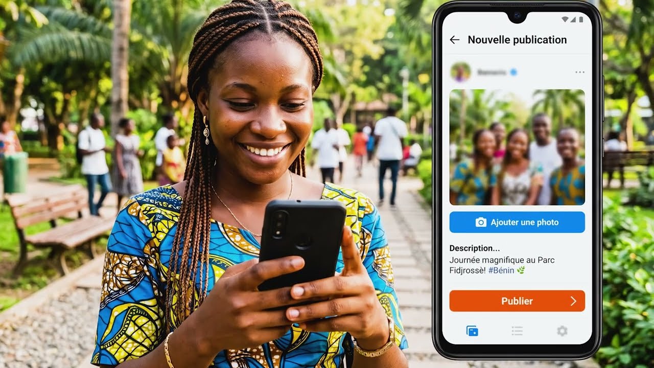 Une femme sur internet, la même histoire partout : au Bénin comme ailleurs