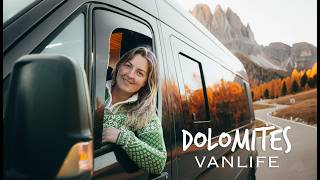 I Drove my Van to the Dolomites - WOW