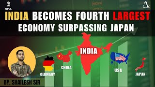 India Beats Japan in GDP Rankings | Top 4 Global Economy | abhimanu IAS