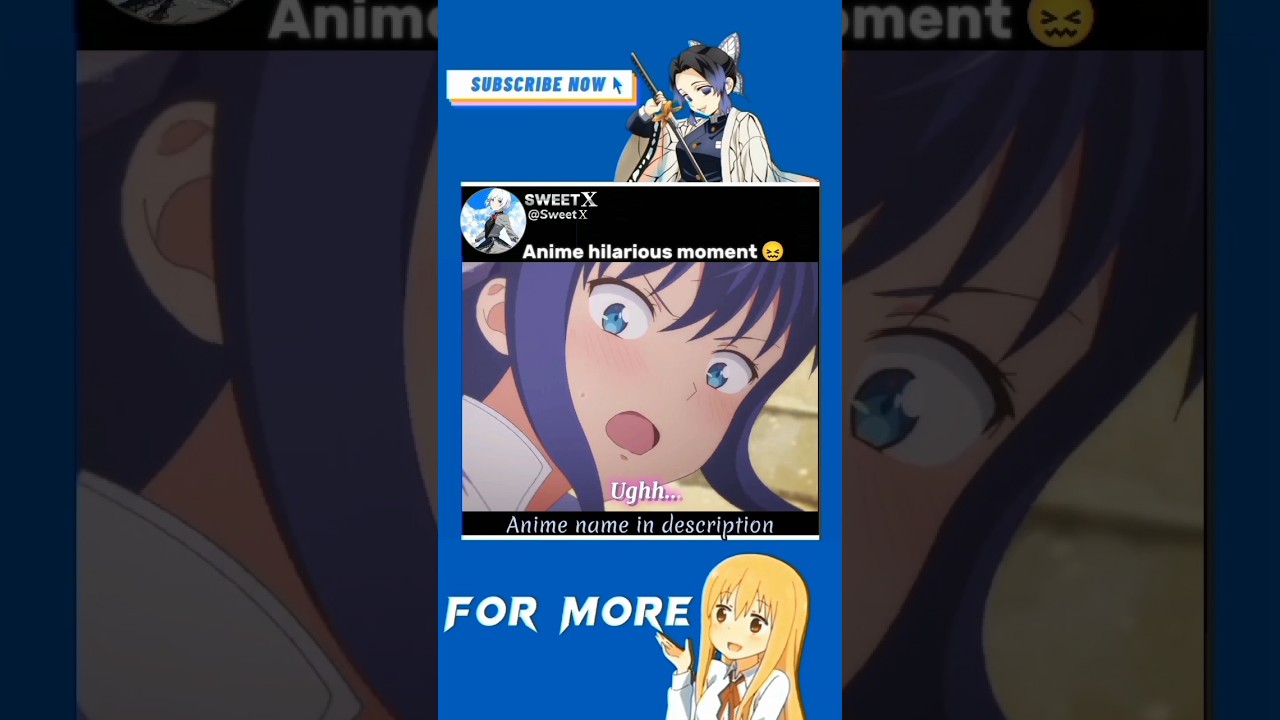 Butt shot 💉😖🤣 #animemoments