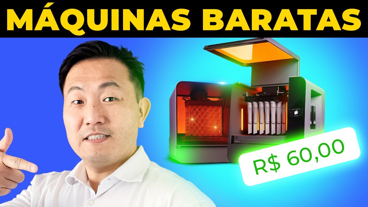 13 MÁQUINAS BARATAS a partir de R$ 60,00 😍💰Como fazer RENDA EXTRA HOME OFFICE
