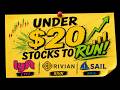 BEST STOCKS UNDER $20 TO BUY! LYFT, RIVIAN, SAIL POINT STOCKS! #STOCKM ..
