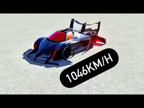 Devel Sixteen GTR-S TOP SPEED 1046 KM/H at Endless Track