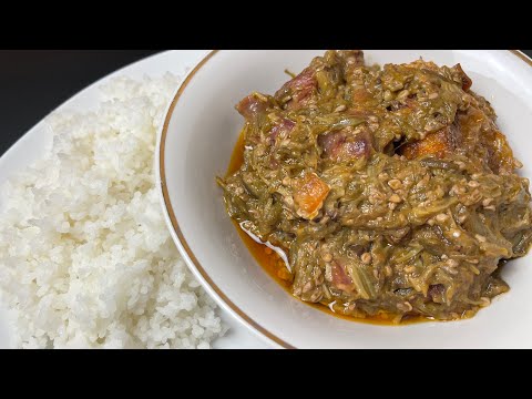 Liberian Fried Okra | Liberian style fry Okra |