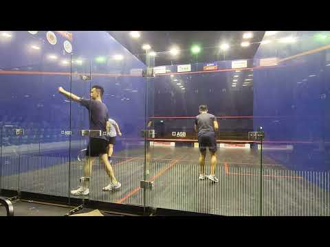 Sq.Ep 453 Squash w MIc Ng, Jo Wen Ng & Justin, 28 June 2023