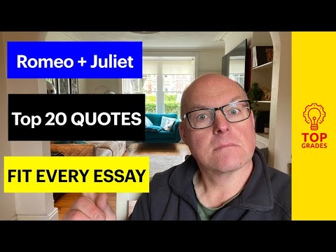 Romeo and Juliet Top 20 Quotes