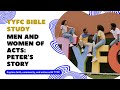 Men And Women Behind Acts Peter Bible Study