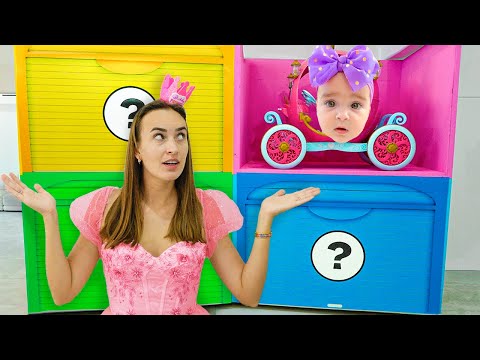 Four Colors Garage Challenge with Baby Alice