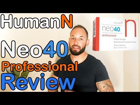 Neo40 | Professional Grade Nitric Oxide Booster |  HumanN Supplement Review
