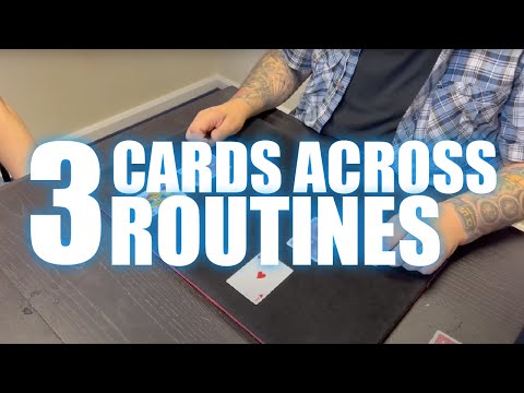 3 Karten für Routinen, die Sie noch nie gesehen haben | Zauberkram mit Craig Petty
