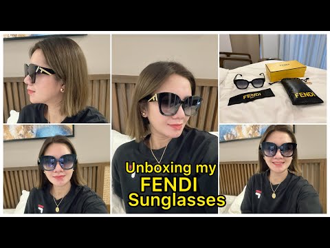 Unboxing my FENDI SUNGLASSES