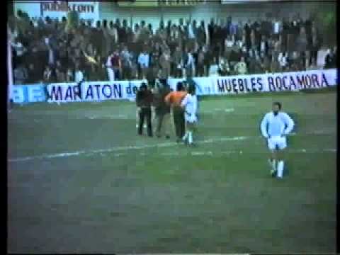 Gol del partido Orihuela - Albacete, temporada 1981/1982