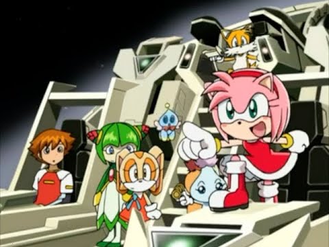 Sonic X Comparison: The Blue Typhoon Brings The Marmolims To Their Home Planet (Japanese VS English)