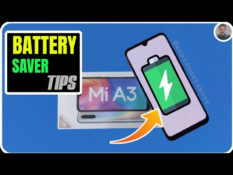 Mi A3 Battery Saver Tips Hindi