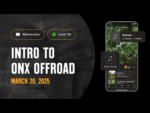 How To Use The App | onX Offroad Masterclass - App 101
