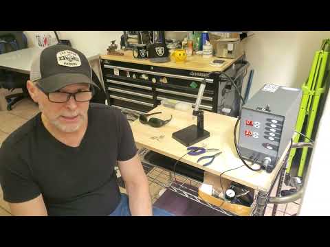 Amazon Pulse Welder Tutorial Demonstration, welding and explanation of power, micro second settings