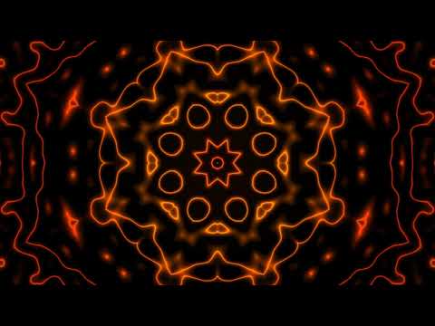 Trippy Kaleidoscope Visuals | Sunset Glow & Hypnotic Motion | Relaxing 4K Loop