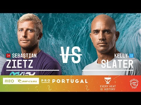 Kelly Slater vs. Sebastian Zietz - Round of 32, Heat 8 - MEO Rip Curl Pro Portugal 2019