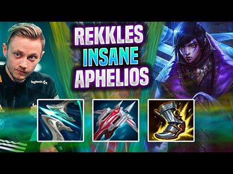 REKKLES IS INSANE WITH APHELIOS! - KC Rekkles Plays Aphelios ADC vs Jinx! | Season 2022