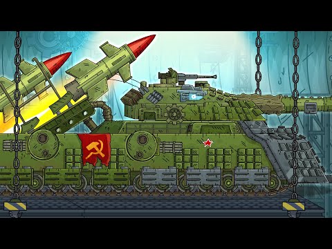 SOVIET RATTE. SECRET PROJECT OF THE USSR - Cartoons about tanks