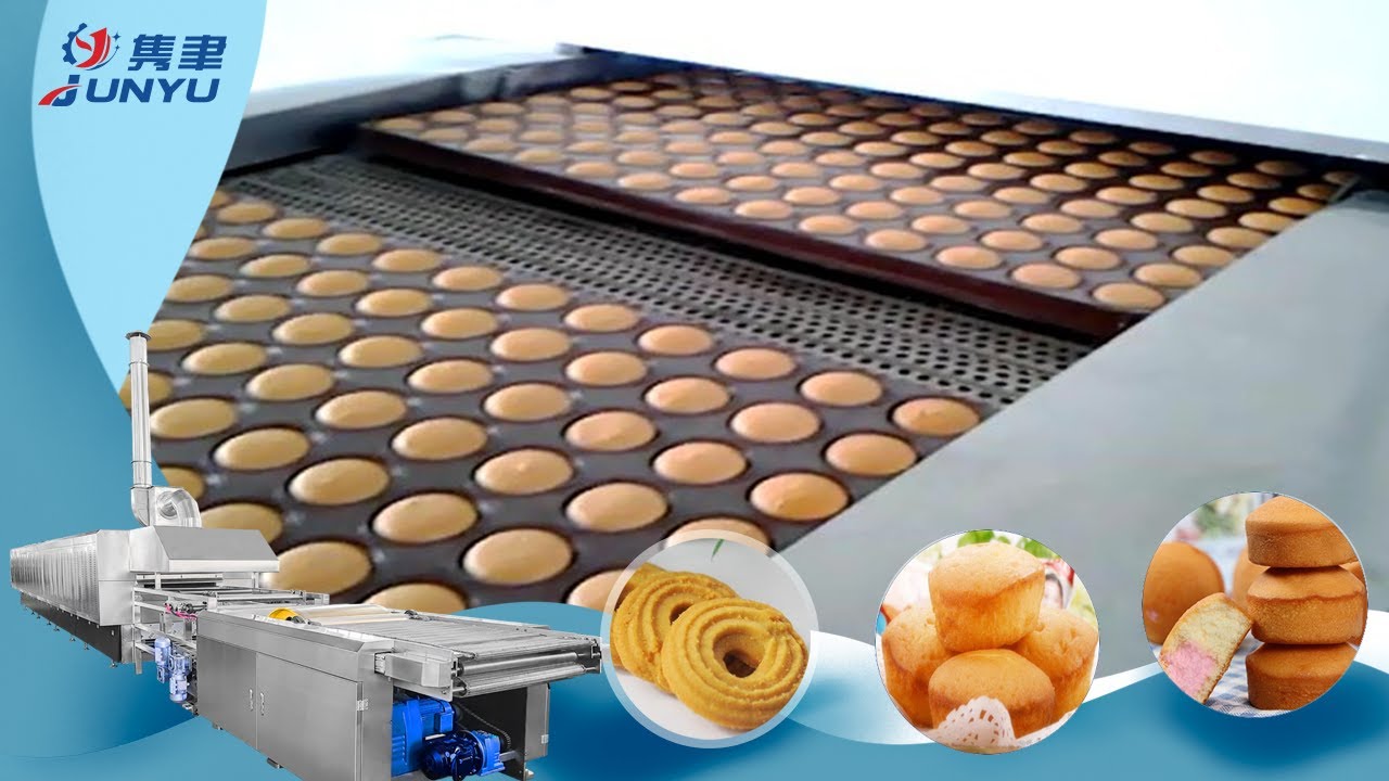 機械中心によって満たされるカップケーキのマフィンケーキのスポンジケーキの生産ラインを作るカップ・ケーキ